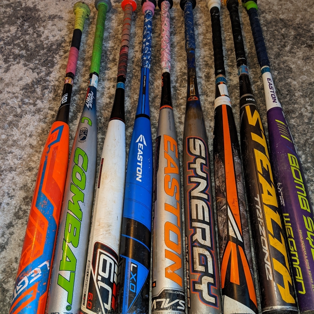 Slow pitch softball bats